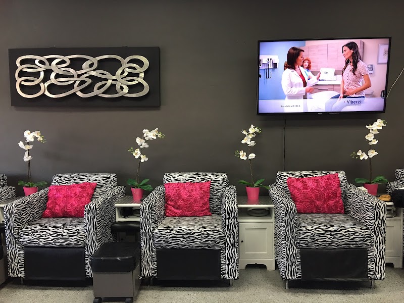 Nail Salon at The Mani Pedi Parlor in Los Angeles