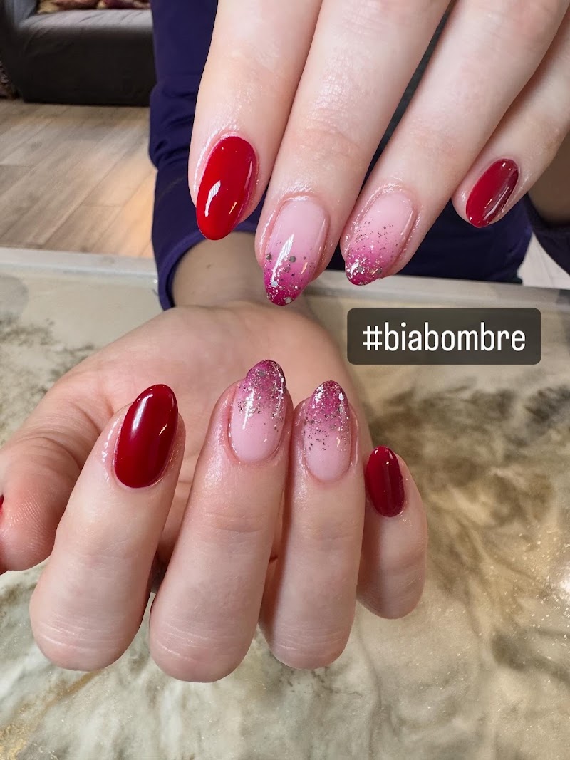 Abstract Nails nail design by Yves London