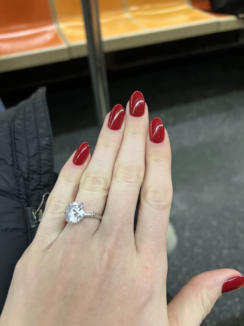 Ombre Nails nail design by Marigold Beauty Space in New York