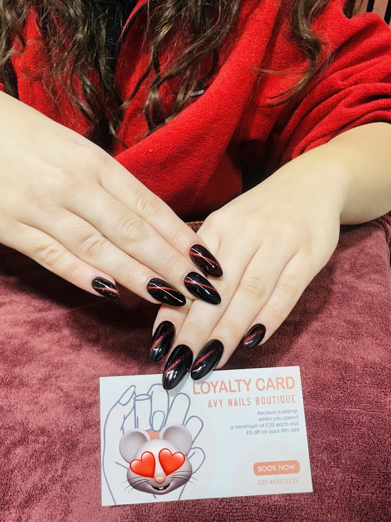 Abstract Nails nail design by Avy Nails Boutique