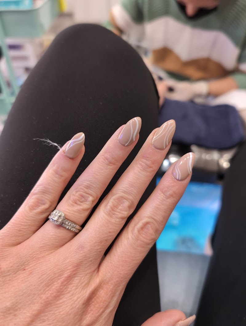 Marble Nails nail design by AP Nails