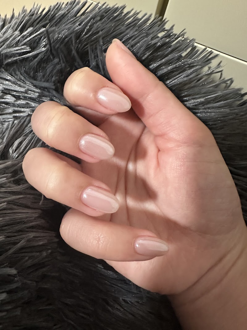 French Tips at New Iris Nail Salon in New York
