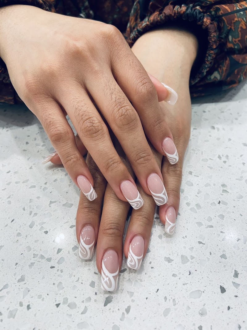 BIAB nail design by Stylish Ten Nail & Spa in New York