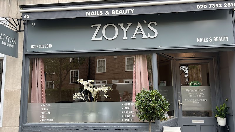 Nail Salon at Zoya’s in London