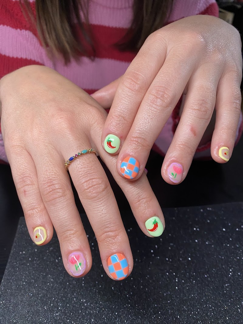 Glossy Nails nail design by Made you look nails