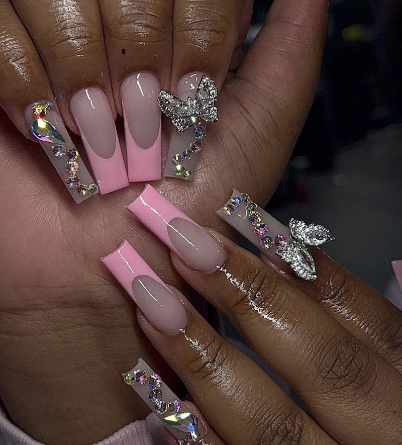 3D Nails nail design by The Beauty Cave in New York