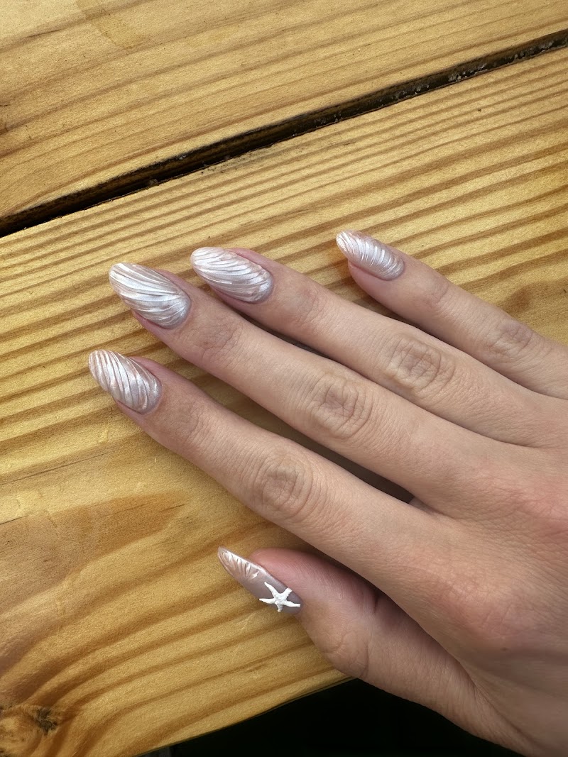 Summer Nails nail design by Kristina Nails LA in Los Angeles