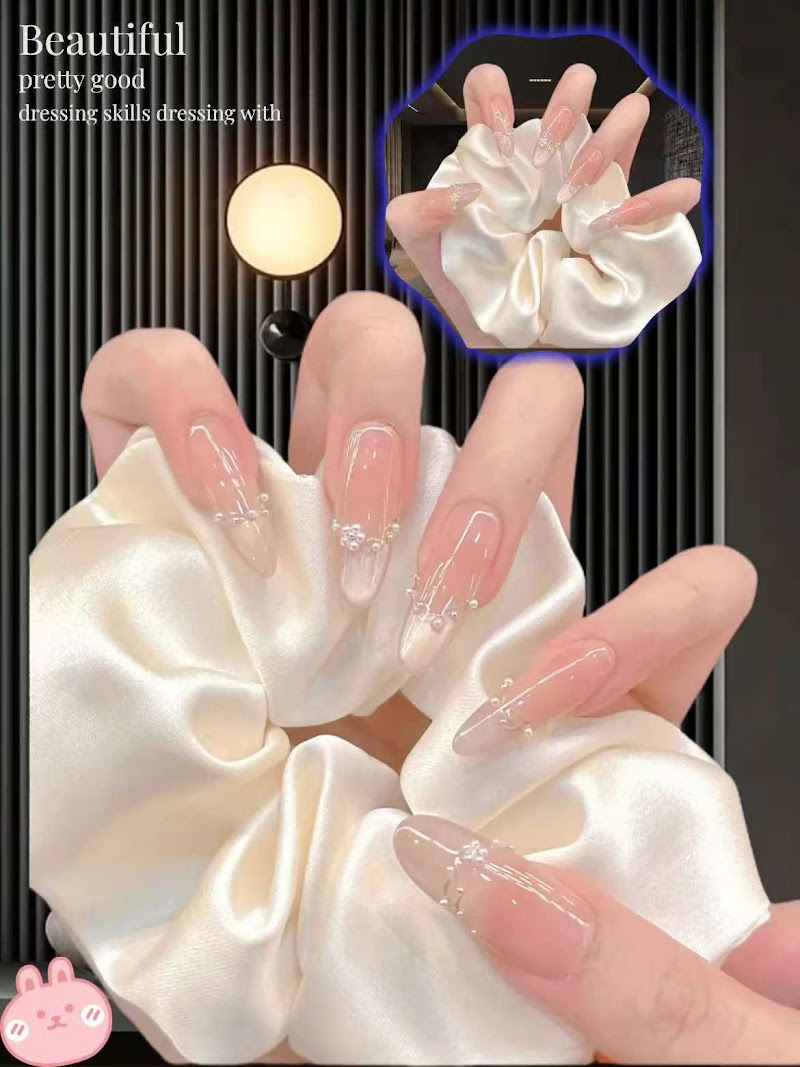 French Tips at Beautiful You Nails SPA in New York