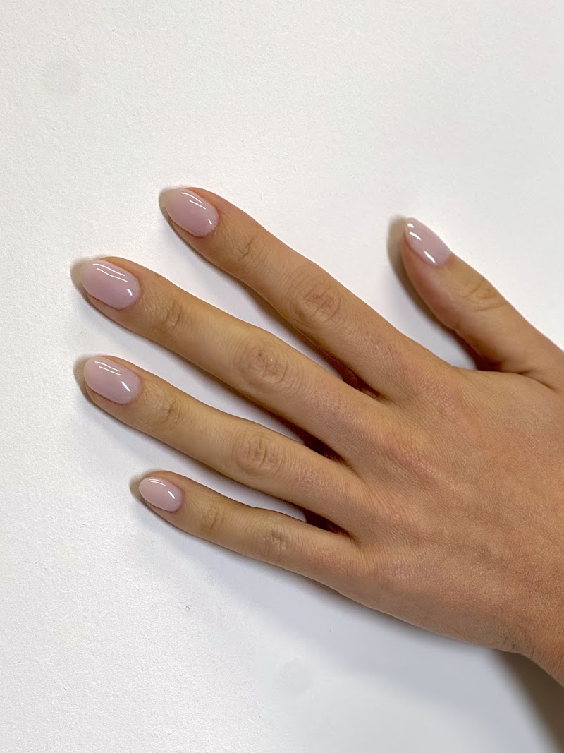 Glossy Nails nail design by G-Nail Bar – Russian Manicure Downtown Miami