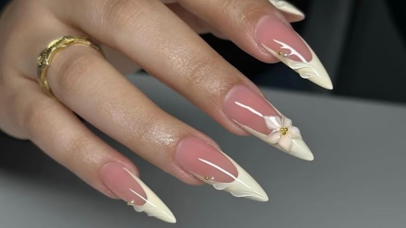 French Tips at Magnolia Nail SPA 4 in New York