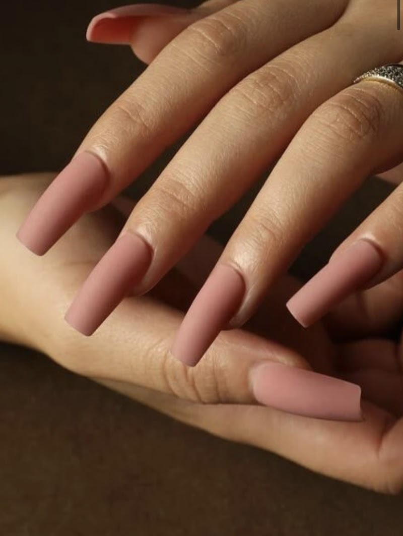 Matte Nails nail design by Miss Nails