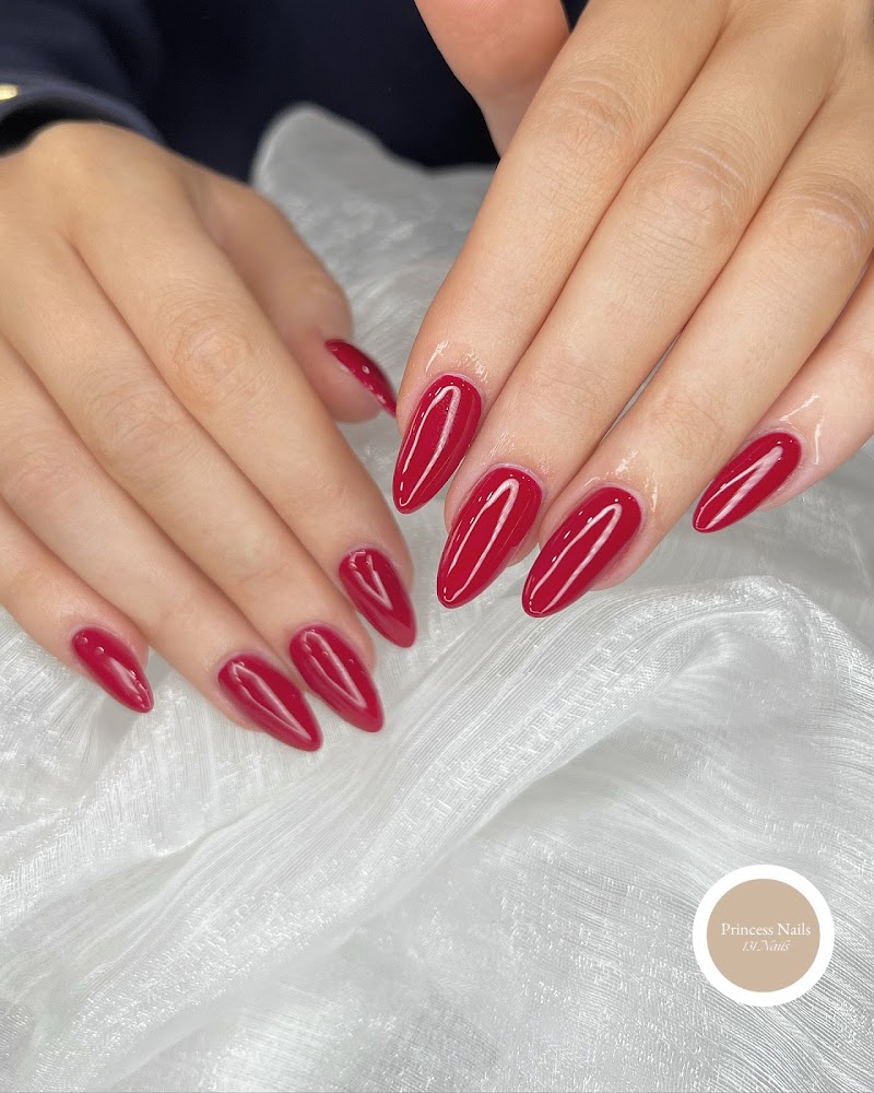 Valentine's Nails nail design by Princess Nails - Fulham Broadway in London