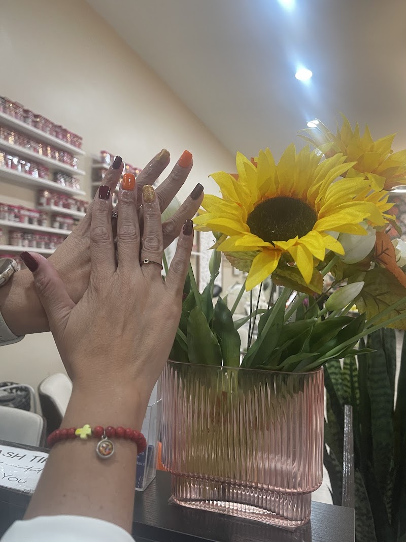 Wedding Nails nail design by My Elegant Nails in Los Angeles