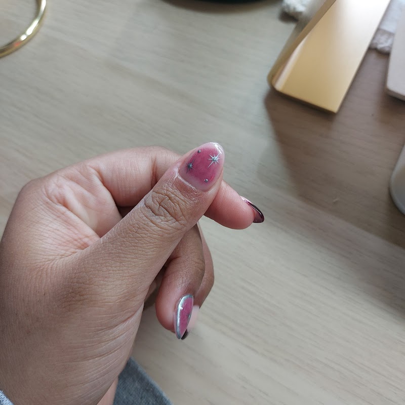 Bridal Nails nail design by Betha Beauty Studio in London