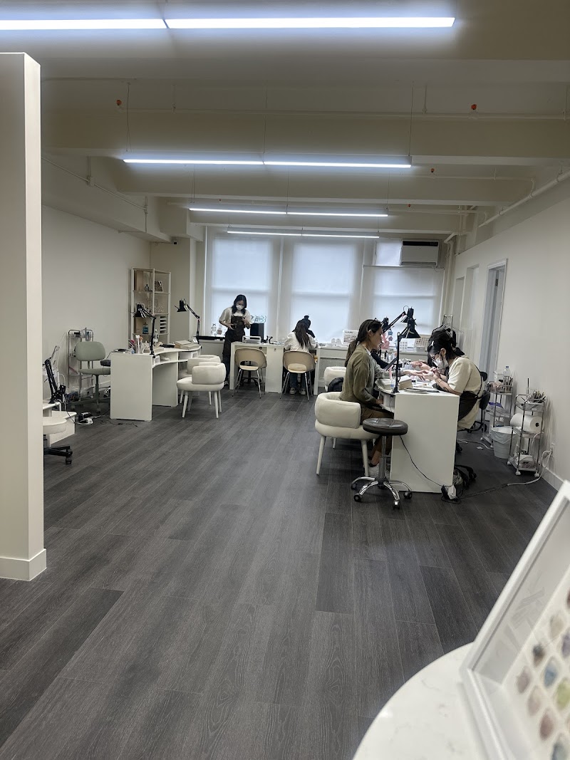 Nude Nails nail design by 97 Studio