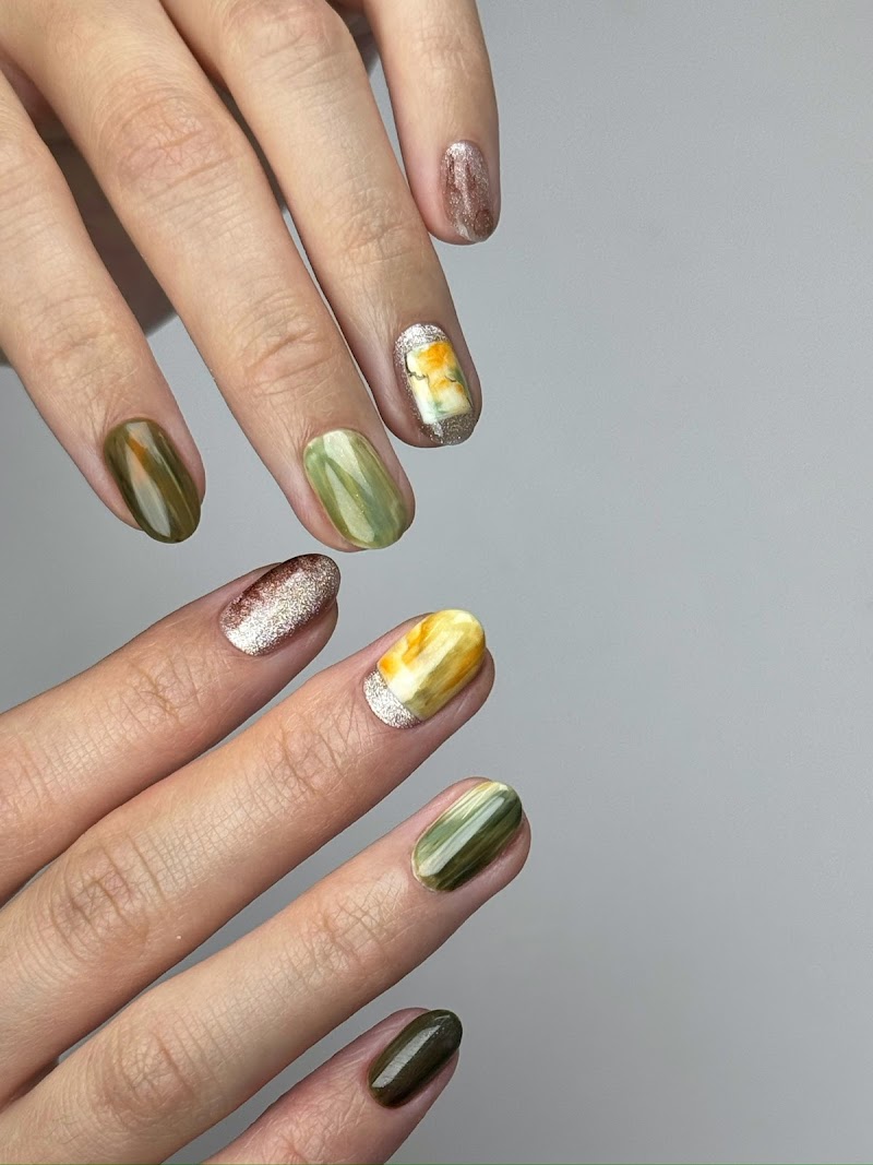 Stiletto Nails nail design by Nail Fairy in New York