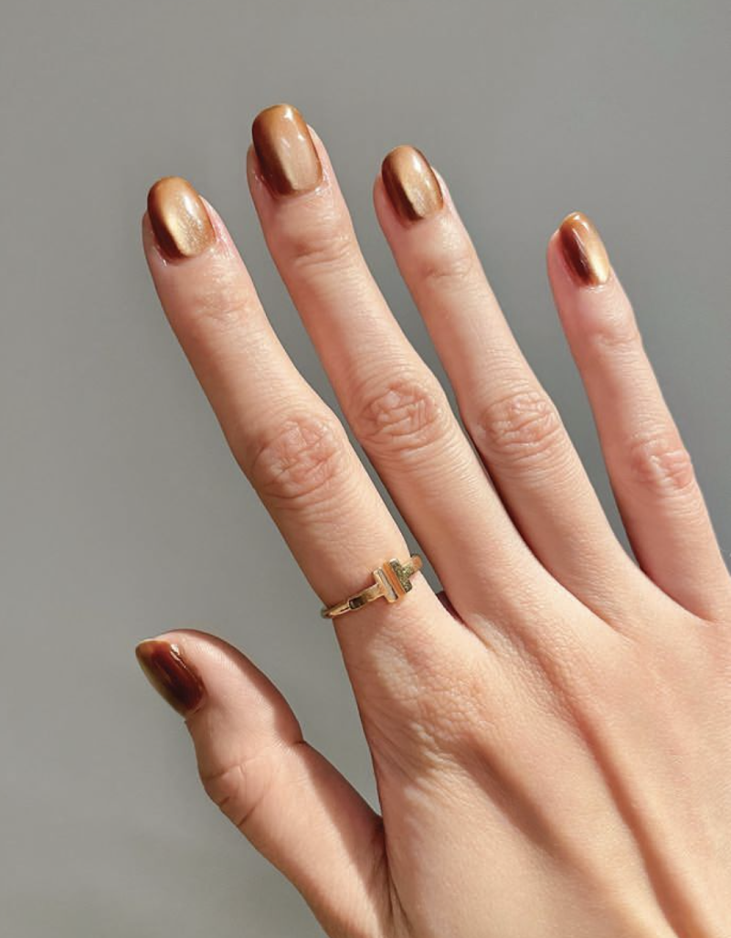 Chrome Nails nail design by Kirei House – Japanese Nail Salon