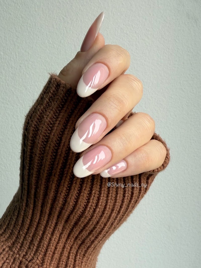 French Tip Nails nail design by Shiny Nail Art