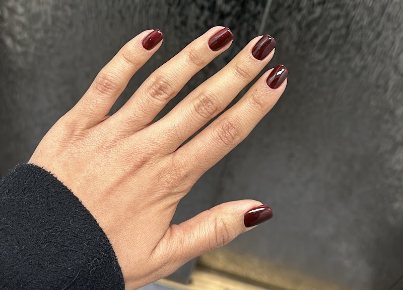 French Tip Nails nail design by Gabrielle Elle Nails within Viauty Fulham