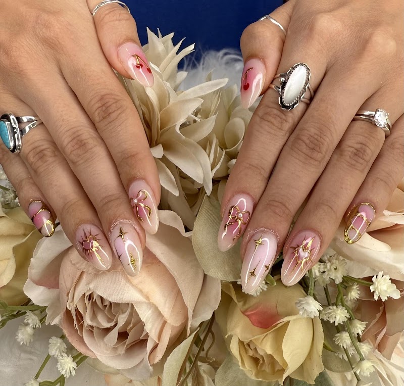 French Tip Nails nail design by Gabrielle Elle Nails within Viauty Fulham