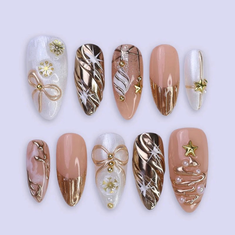 Spring Nails nail design by Làmay Nail Spa — KTOWN (NOW OPEN) in Los Angeles