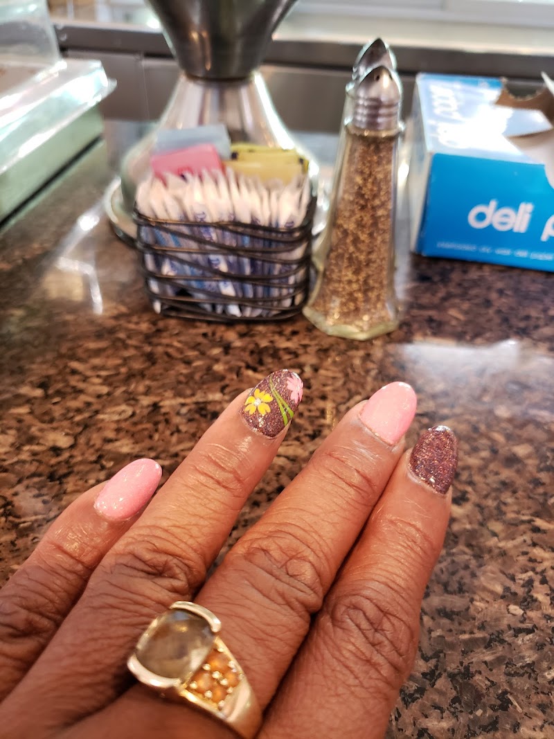 Easter Nails nail design by Hillside Nails II in New York