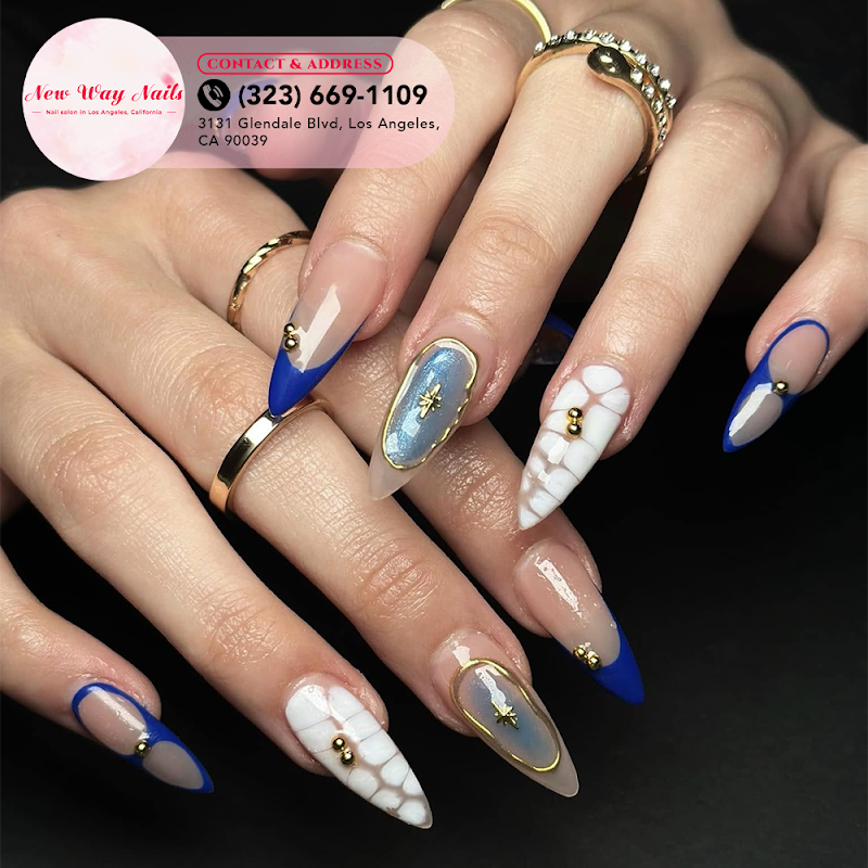 Ombré at New Way Nails in Los Angeles