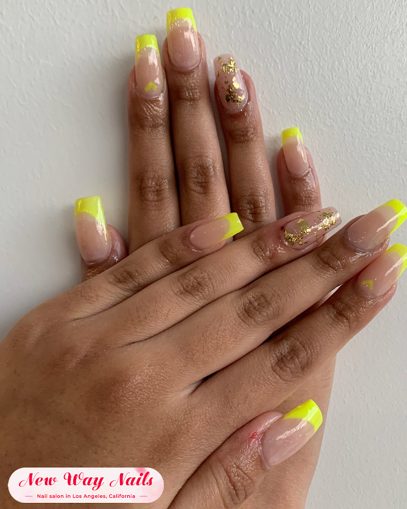 Ombré at New Way Nails in Los Angeles