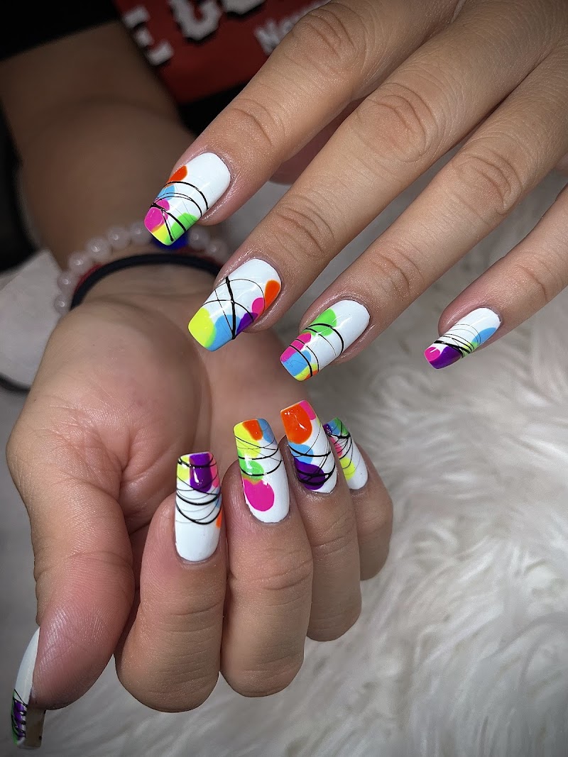 Spring Nails nail design by Mai Nail Bar in Los Angeles