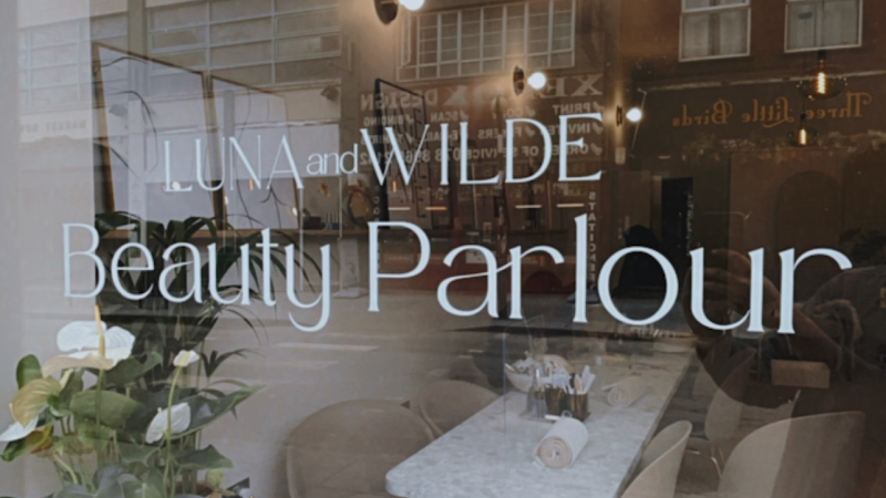 BIAB nail design by Luna & Wilde Brixton Biab Nail Salon in London