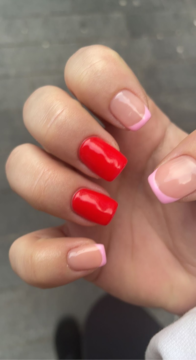 BIAB nail design by Luna & Wilde Brixton Biab Nail Salon in London