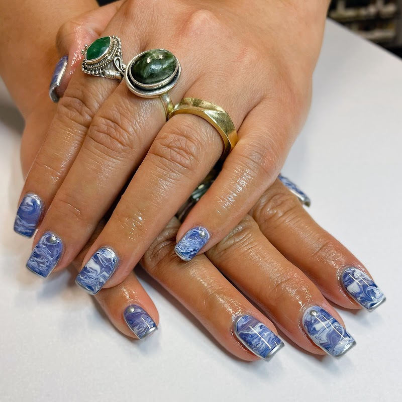 Glitter Nails nail design by Elava Nails