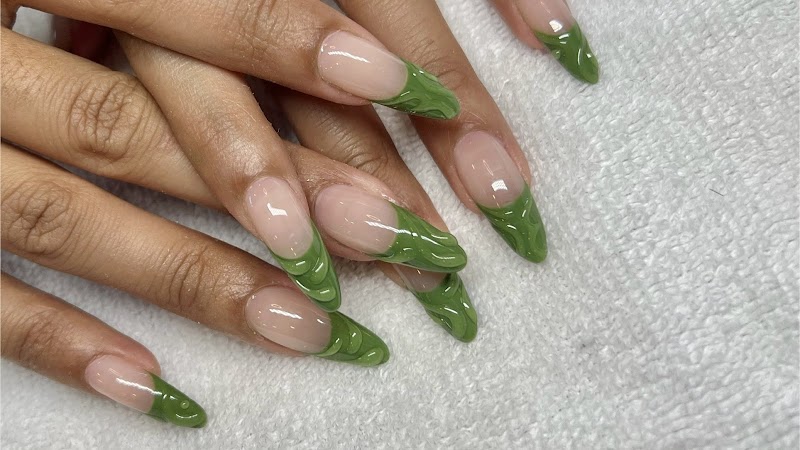 French Tips at Nails Art 1 in Chicago