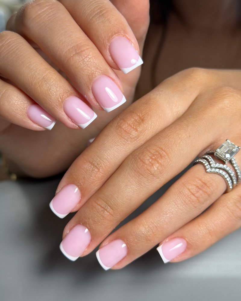 French Tips at Brickell Nail Lounge | Russian Manicure & Beauty in Miami
