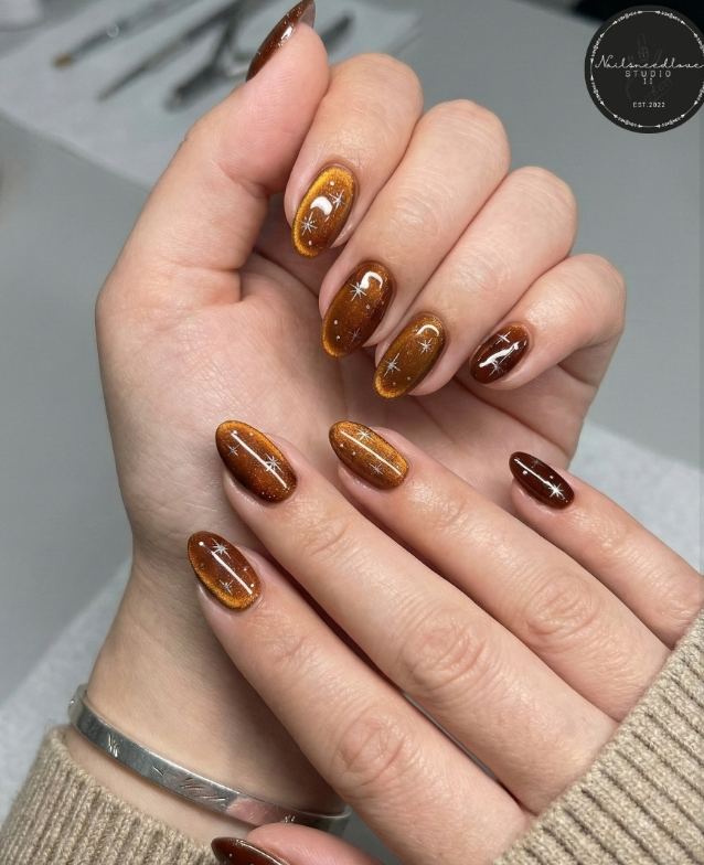 Marble Nails nail design by NailsNeedLove Studio II