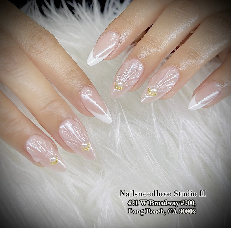 Marble Nails nail design by NailsNeedLove Studio II