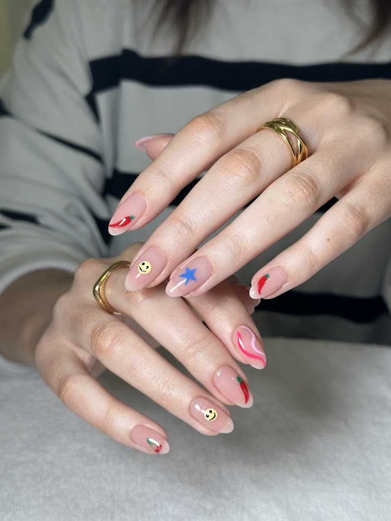 French Tip Nails nail design by Nails By Kleopatra