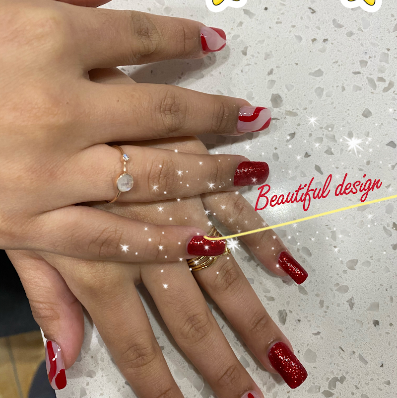 Christmas Nails nail design by Nature Nail Spa NY Inc in New York