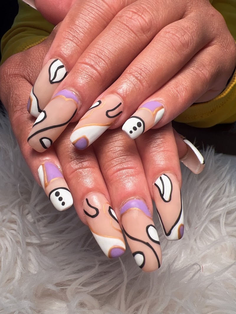 Christmas Nails nail design by Color city nails in New York