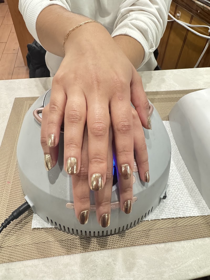 Christmas Nails nail design by Pema Nails in New York