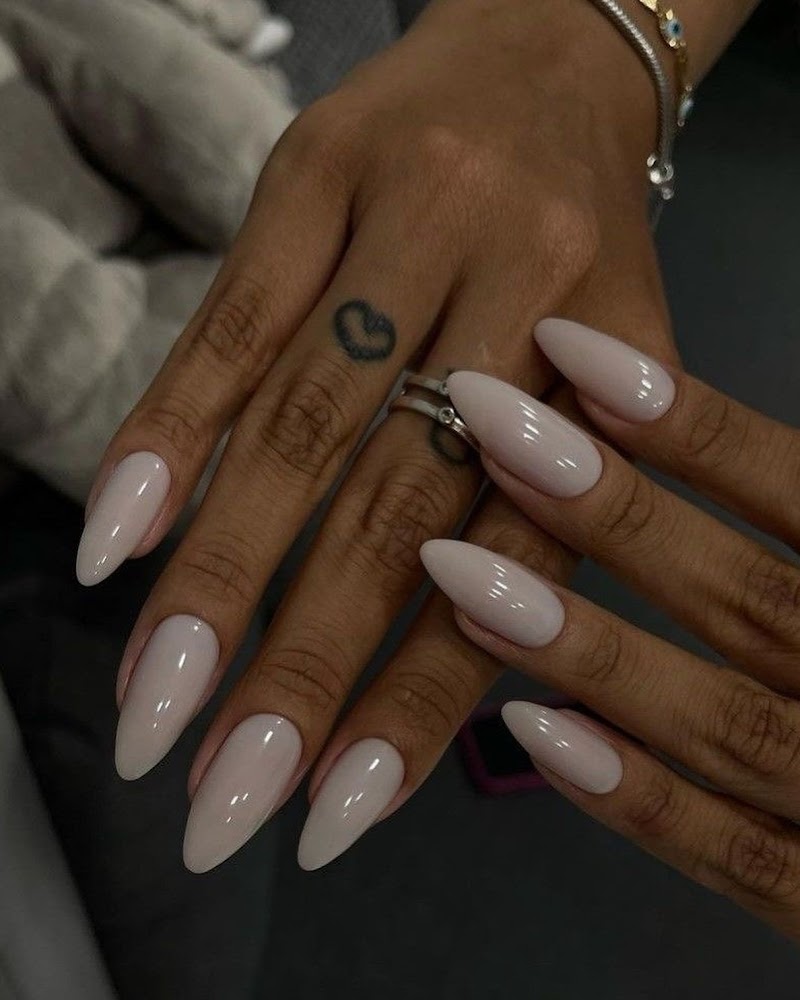 Boho Nails nail design by Powder Beauty Salon in Los Angeles