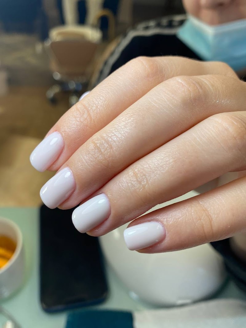 Boho Nails nail design by Powder Beauty Salon in Los Angeles