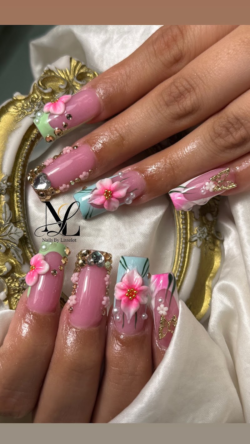Spring Nails nail design by 280 Nail Spa Corp in New York