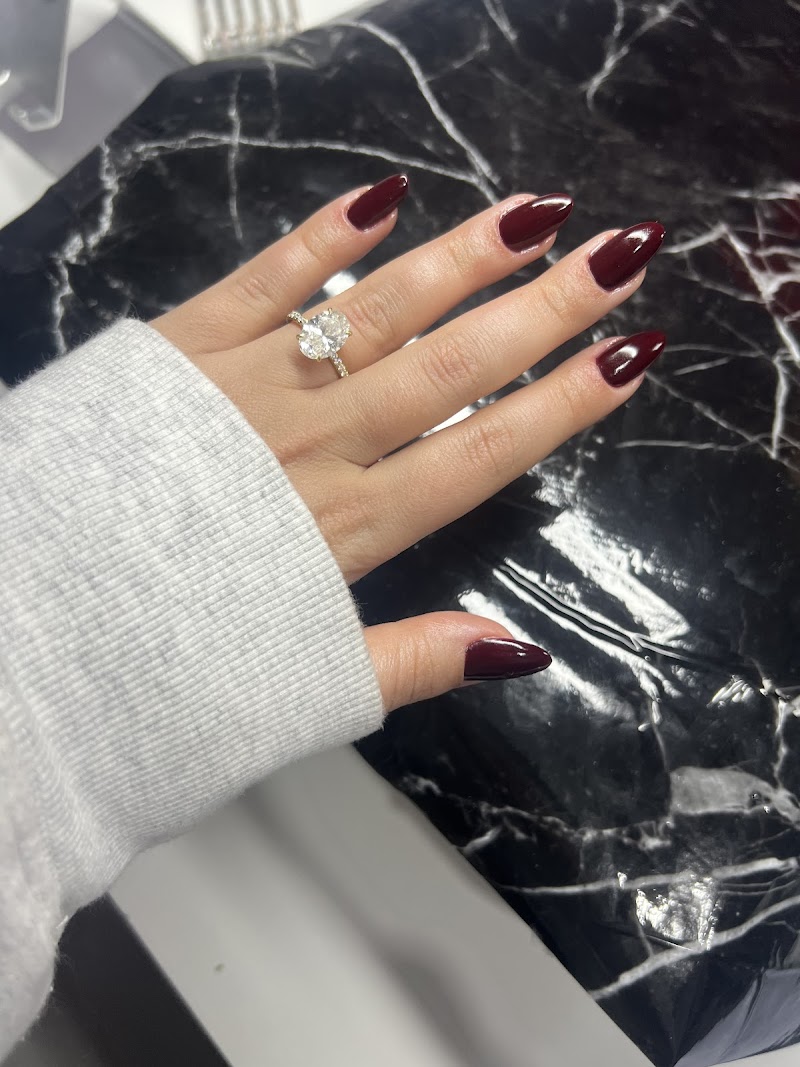 Dark Nails nail design by Nail Top Club