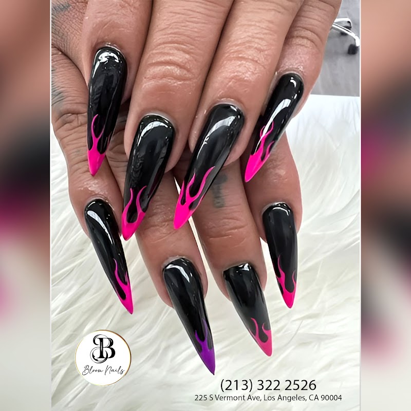 Spring Nails nail design by Bloom Nails in Los Angeles