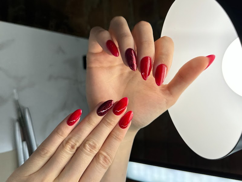 Square Nails nail design by Lounge 483