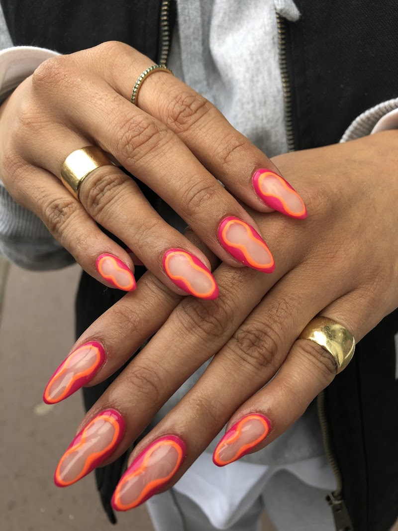 Summer Nails nail design by The Nail Room & Co in London