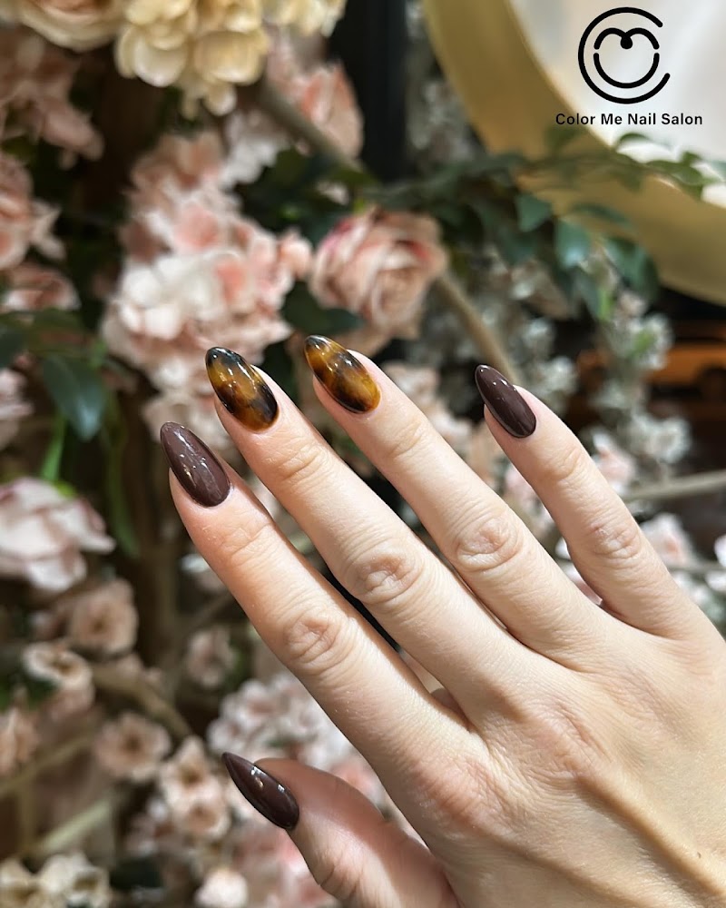 Abstract Nails nail design by Color Me Nail Salon