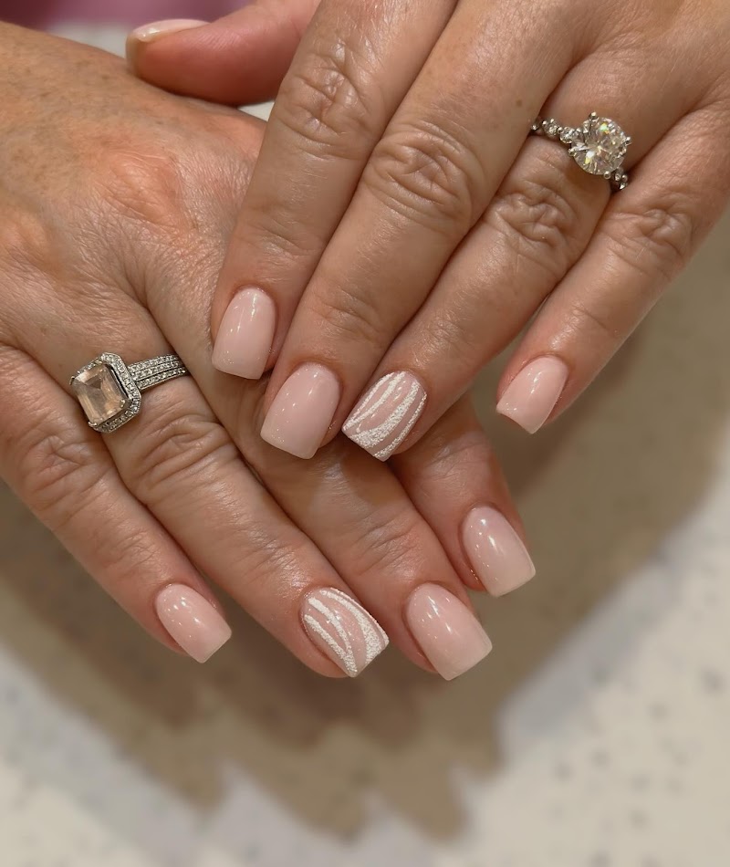 Abstract Nails nail design by Color Me Nail Salon