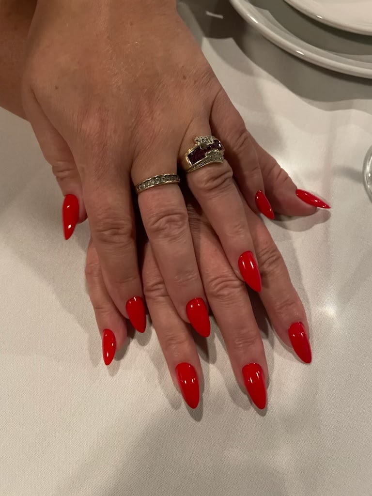 Stiletto Nails nail design by Eternity Nails USA in New York